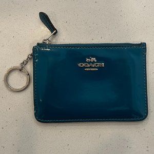 Small Blue Coach Wallet